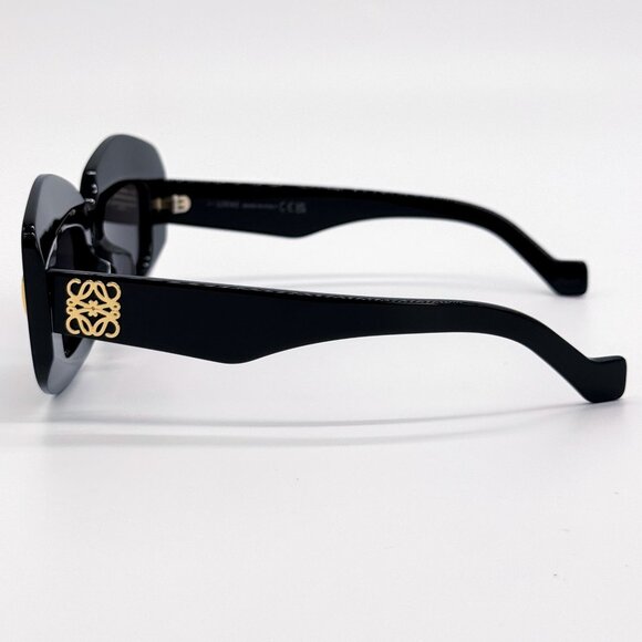 NEW LW40114F 01A, LOEWE BLACK WOMEN SUNGLASSES LOEWE - Picture 7 of 11